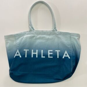 Athleta Ombre Blue Tote Bag